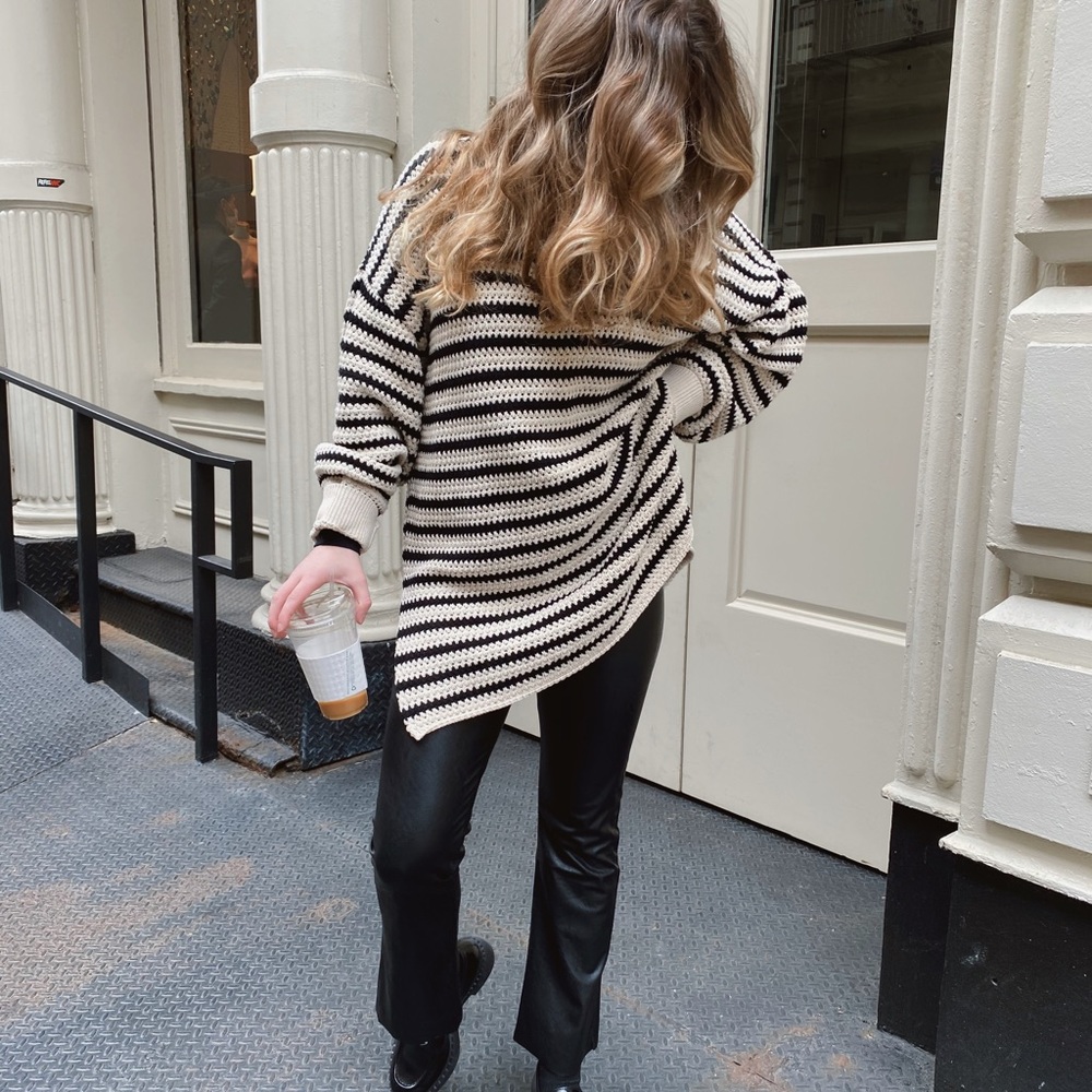 Zara over sized knit sweater